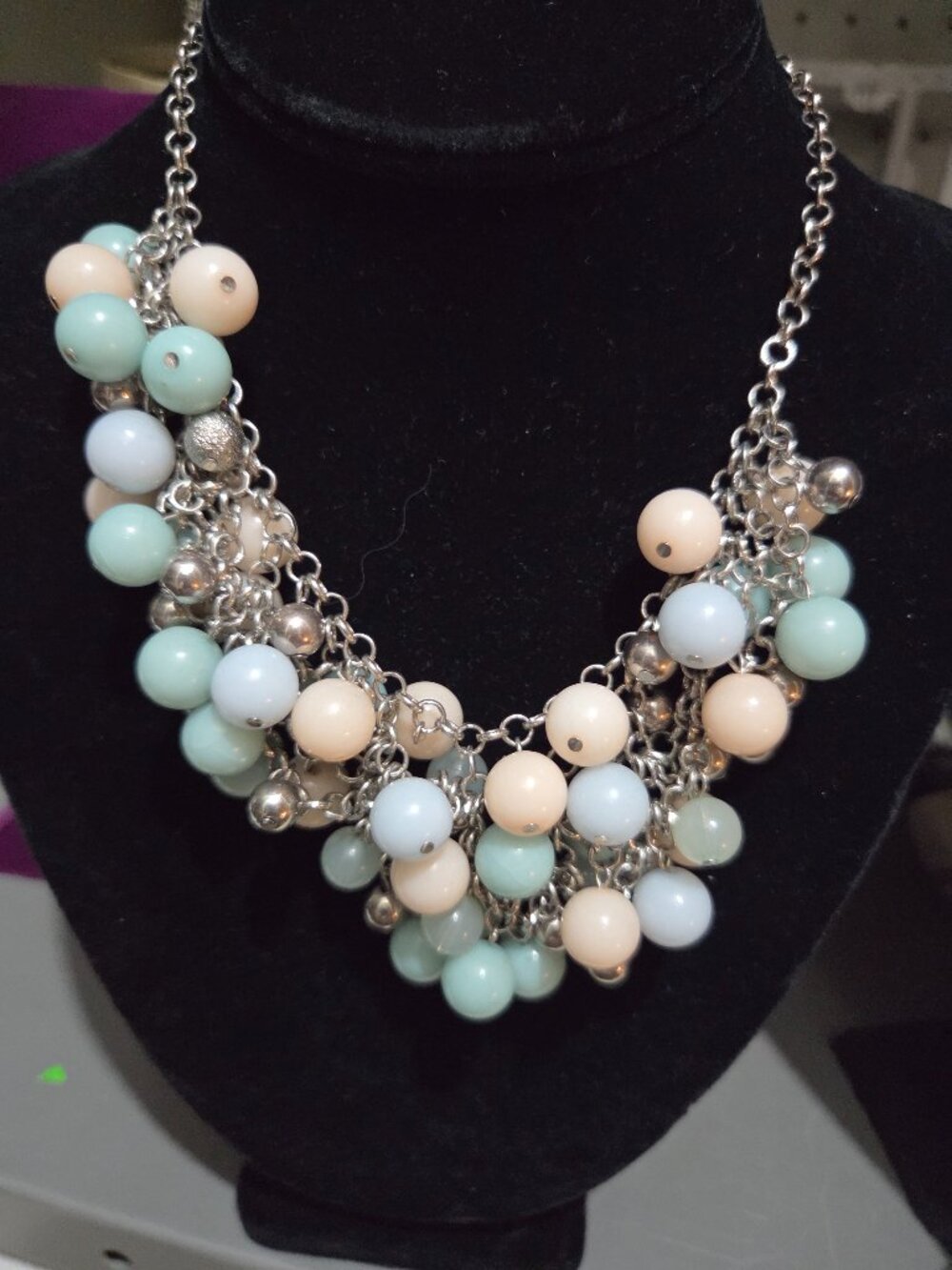 Bib vintage necklace